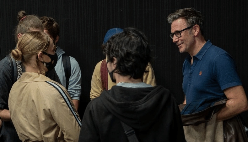 Visuel - masterclass Michel Hazanavicius